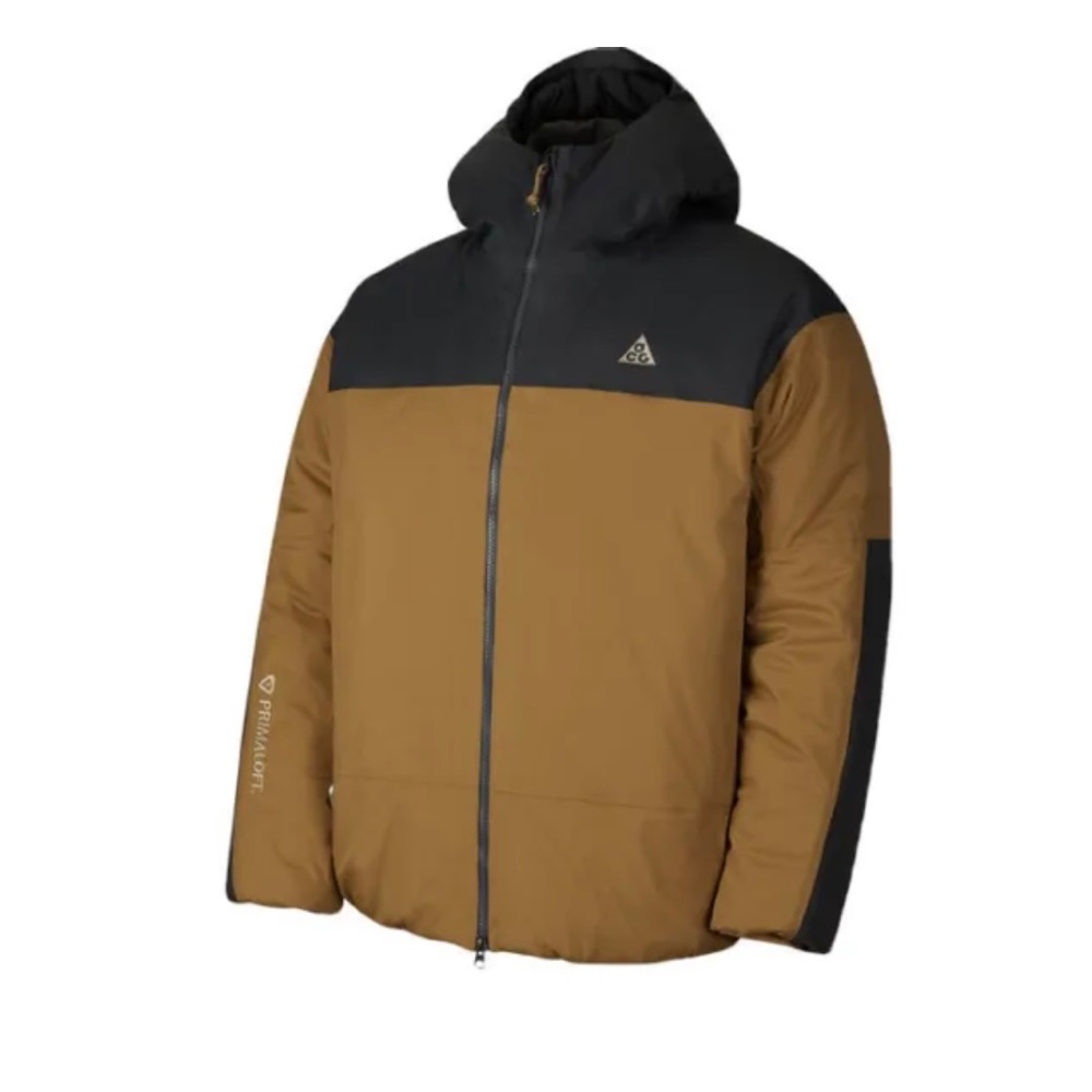 Nike ACG 4th Horseman Puffer Jacket Waterproof Men Beige Size Med&Lg New w/ tags